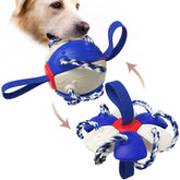 Pet Toys: Interactive Frisbee Soccer & Training Ball for Dogs