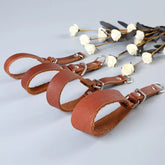 Durable Leather Dog Collar for Small Medium Large Dogs