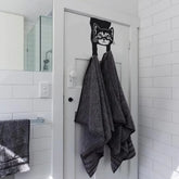 Over the Door Hangers Strong Metal Hooks with Black Coating