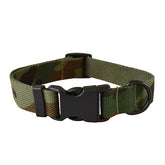 15 Kinds of Color Nylon Printed Dog Collar Adjustable Collar for Dogs Pet Products Custom Engraved Nameplate Pet Supplies