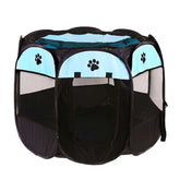 74*74*43Cm Portable Folding Pet Tent Dog House Octagonal Cage for Cat Tent Playpen Puppy Kennel Fence Outdoor Dogs House