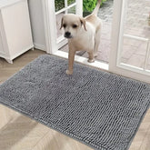 Absorbent Dog Doormat – Quick-Drying Microfiber Mat for Muddy Paws, Non-Slip & Washable