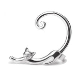 Cat Tail Twist Earrings