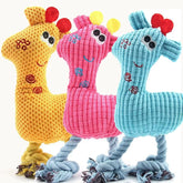 New Interactive Dogs Plush Toy Indoor Chewy Resistant