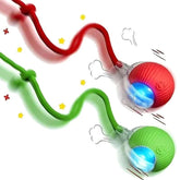Smart Interactive Dog & Cat Tail Ball - Automatic Motion Rolling Toy