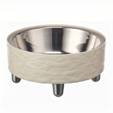 Elevated Stainless Steel Pet Dog Cat Bowl Heighten Neck Protection Food Bowl, Anti-Dumping, Non-Slip, Suitable for Kittens and P