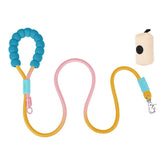 Hands-Free Dog Leash - Adjustable Waist Belt & Chest Strap for Walking Running Jogging Pets