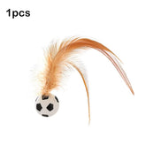 Funny Silicone Cat Toy Balls Durable Easy to Use Indoor Rolling Magic Ball Small Cat Teasing Stick