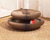 Magic Accordion Cat Scratcher Toy with Ball