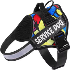 Heavy-Duty No-Pull Dog Harness | Explosion-Proof Reflective Vest for Large Dogs