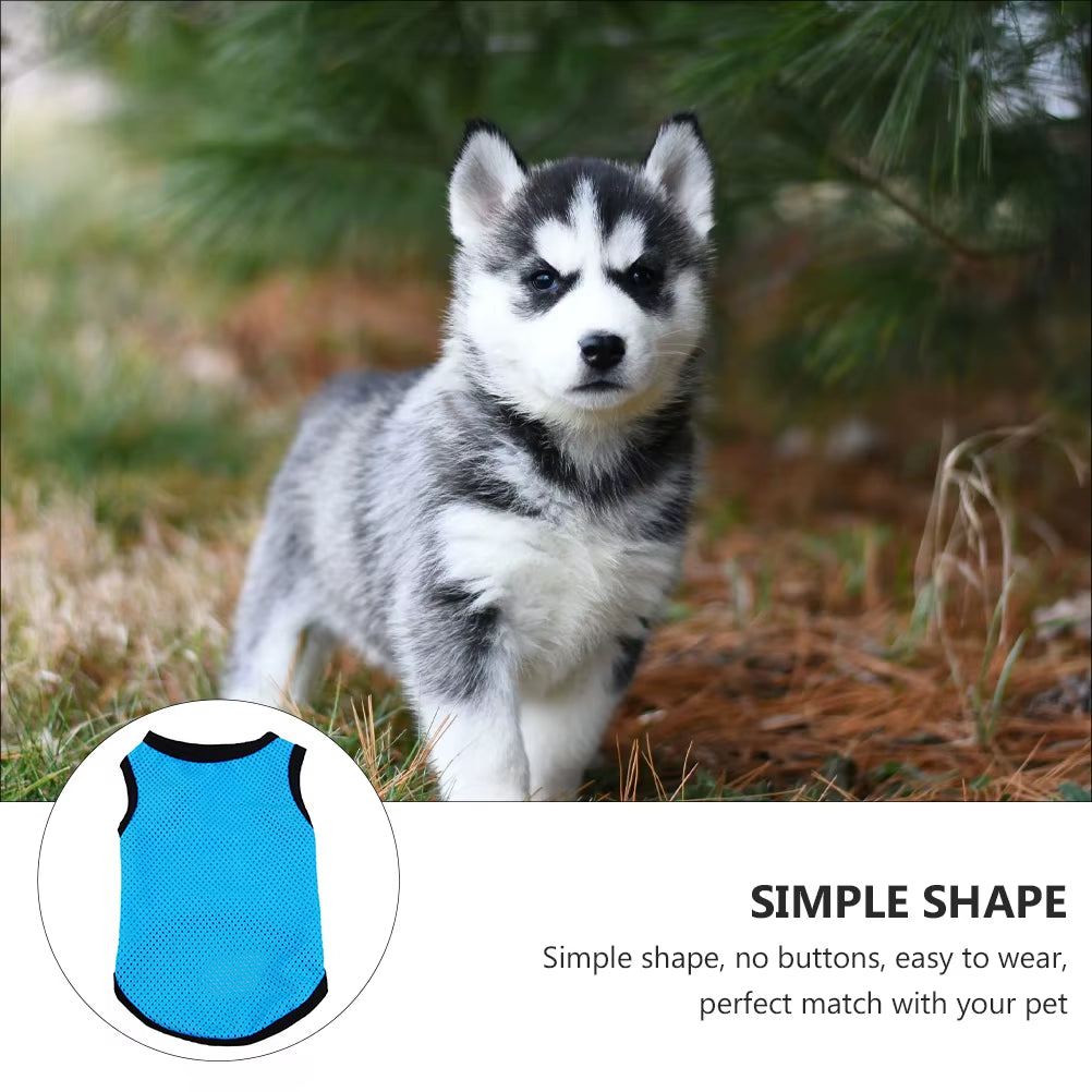 Summer Pet Vest Breathable Cooling Sleeveless