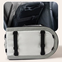 Portable Dog Car Seat – Travel Transport Bag for Cats & Small Dogs, Central Car Seat Bed with Cute Bow Design