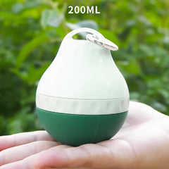 Hupu Portable Dog Water Dispenser in Water Drop Shape, the Water Drop Shape Is Tiny and Easy to Carry, Available in Various Colors - Lightweight Plastic Container, Suitable for Travel and Outdoor Activities, a Must-Have for Traveling Pets | Modern Dog Accessories | Durable Plastic, Pet Christmas Gift