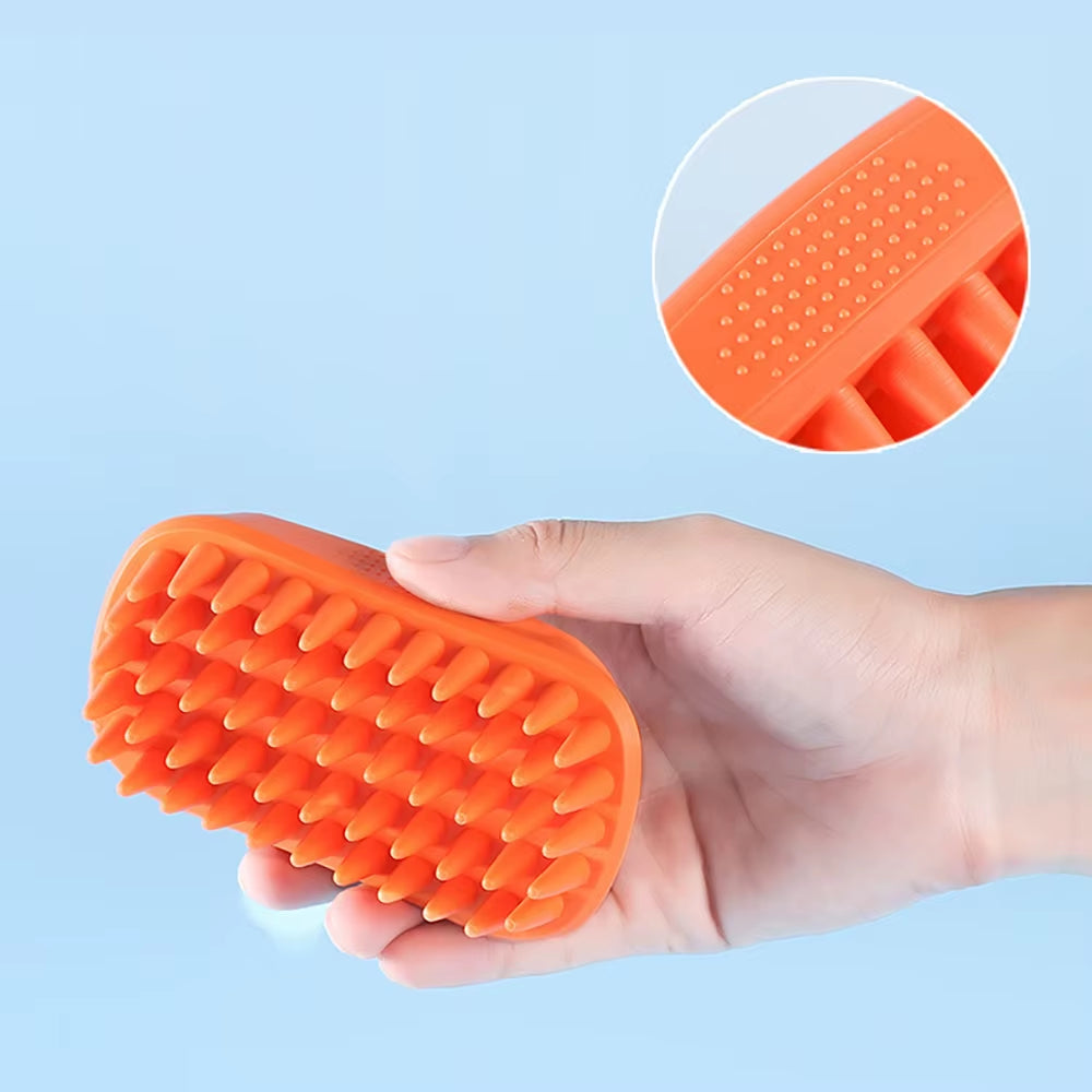 1Pcs Pet Bath Brush Rubber Comb Hair Removal Brush Pet Dog Cat Grooming Cleaning Glove Massage Pet Hair Care Tool