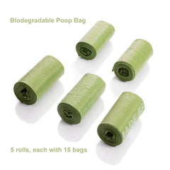 Moestar Dog Poop Bags Dispenser Holders Leash Accessories Portable Durable for Pet Walking Ease