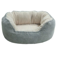 Pet Cage Dog Kennel Cat Sofa Wave Shape Cushions Plush Warm Dogs Beds Supplies Four-Seasons Universal Pet Sleeping Accessories