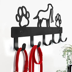 Metal Paw Pet Dog Hanger