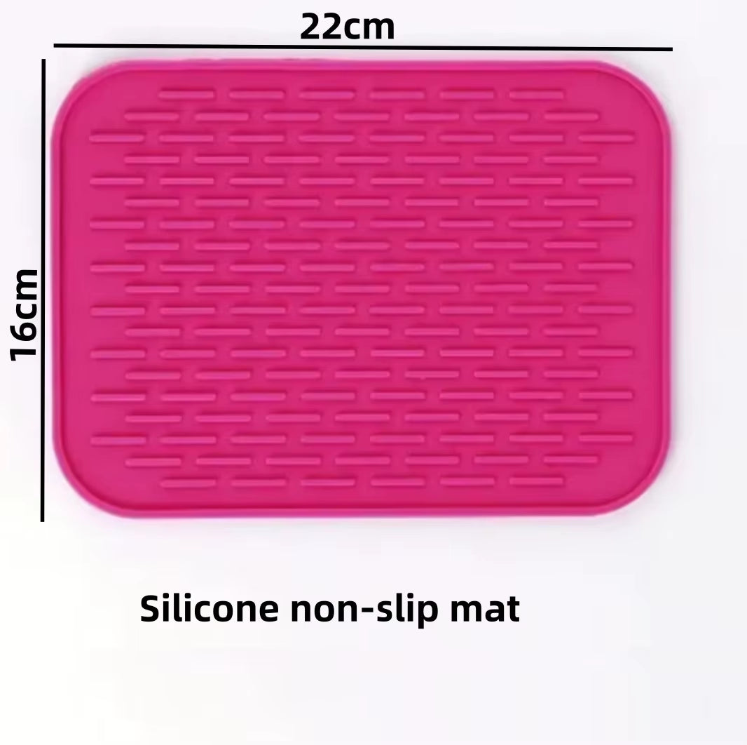 S（Little Kitten ）、M、L Bsorbent Pet Feeding Mat, Waterproof Placemat for Dog & Cat Food & Water Bowls, Quick-Dry Rubber Backing