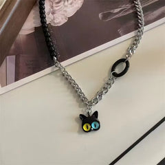 Bold Black Cat Jewellery Collection - Necklace