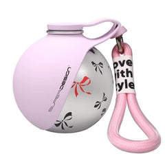 Small Dog Water Bottle 285ML Stainless Steel Convenient Dog Drink Dispenser Puppy Travel Portable Water Bowl