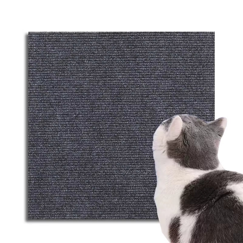 Self-Adhesive Cat Scratching Mat Trimmable Carpet