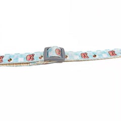 Dog Collar Harness Leash Set H-Shaped Cute Cartoon Printed - Anti-Lost Belt