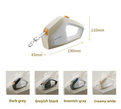 5M Automatic Retractable Dog and Cat Leash - Tangle-Free Extending Walking Lead with Quick-Lock Brake System and Ergonomic Anti-Slip Handle for Pets