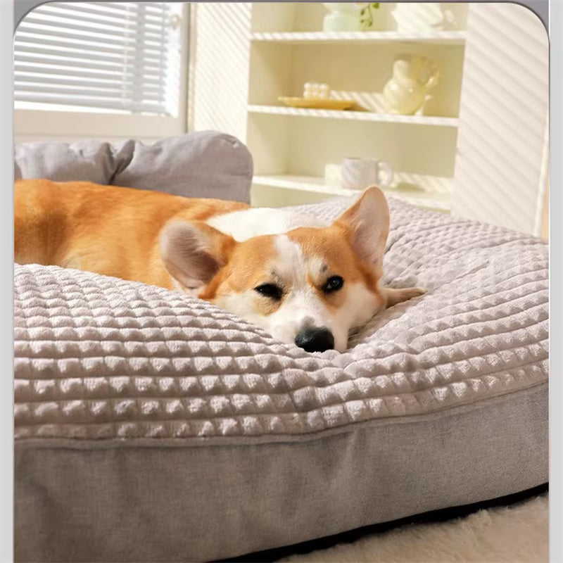 Dog Sofa Large Comfort Autumn and Winter Dog Golden Retriever Big Deep Sleep Cat Kennel Pet Kennel