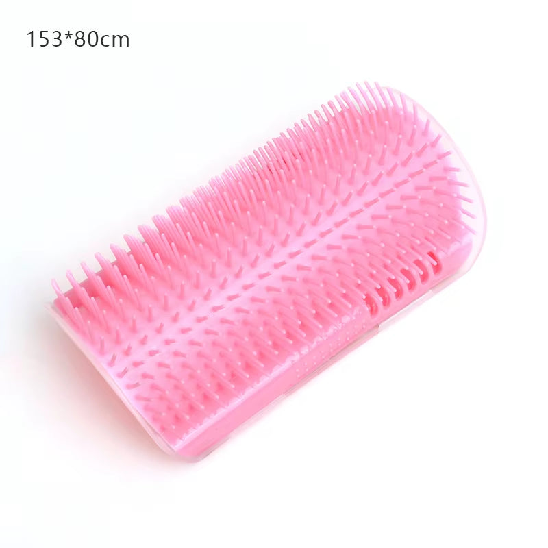 Cat Massage and Grooming Tool - Self-Cleaning Hair Removal Brush for Cats