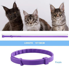 Cat Calming Collar 3-Pack & 4-Pack - Natural Pheromone Anxiety Relief