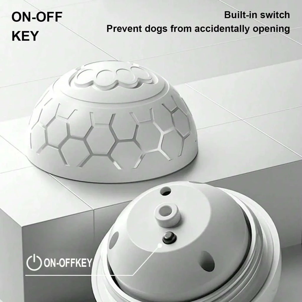 Smart Interactive Dog Toy Ball with Automatic Bouncing and RGB Lights for Small to Medium Dogs