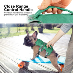 Escape-Proof Nylon Dog Harness with Lifting Handle - Reflective Padded Pet Vest - Adjustable Safety Harness for Small, Medium, and Large Dogs