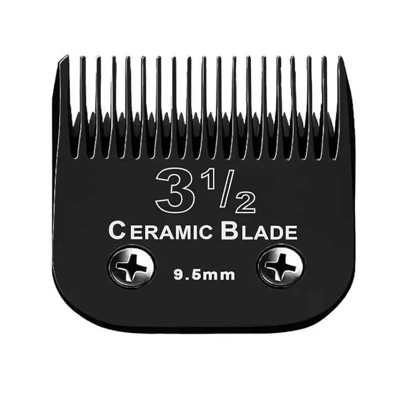 Professional Detachable Pet Hair Trimmer Blade Compatible with Wahl KM, Andis, and Oster A5 Clippers for Grooming