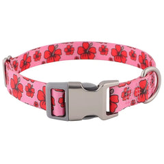 Creative Nylon Dog’S Neck Collar Printing Adjustable Unisex Accessories for Kitten Walking Exercise Durable Pet Puppy Necklace