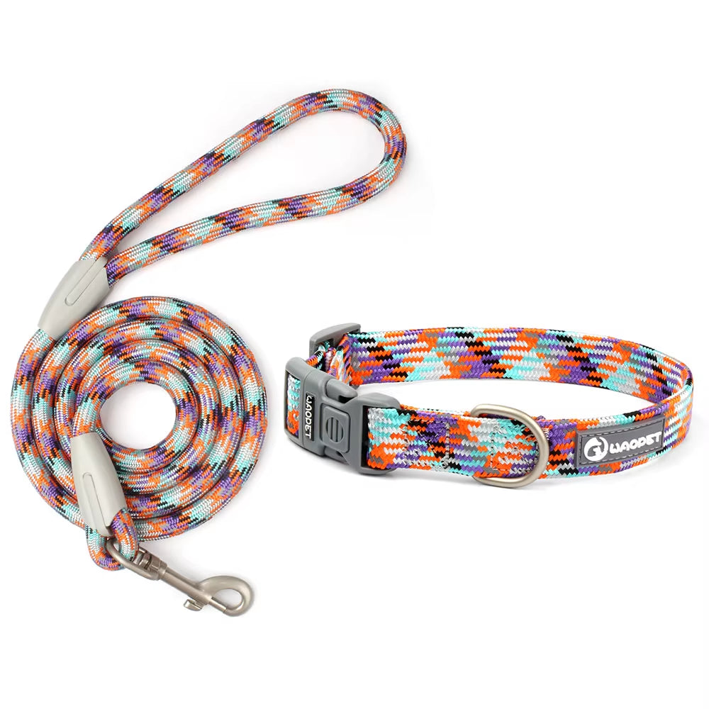Leashes and Collar Set for Dogs