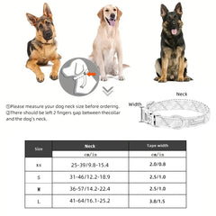 Premium Braided Nylon Rope Dog Leash and Collar Set - Heavy-Duty Adjustable Climbing Rope Pet Lead with Quick-Release Safety Buckle for Small, Medium, and Large Dogs