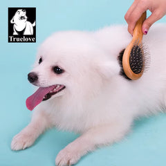 Pet Double-Sided Brush Comb Stainless Steel Needle Bristles Hair Brush Grooming Competition Vacation Cat Dog TLK23131