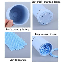 HydroClean Pro: Automatic Electric Pet Paw Cleaner & Massager