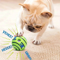 Giggle Sound Interactive Dog & Cat Ball - Glowing Motion-Activated Toy