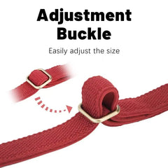 Classic Heavy-Duty Adjustable Dog Collar with Quick-Release Metal Buckle - Durable Everyday Pet Neckband for Medium Breed Dogs