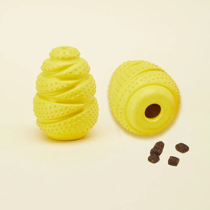Bumped Rubber Leaking Food Toy Pet Dog Leaking Food Educational Toy Grenade Bite Resistance