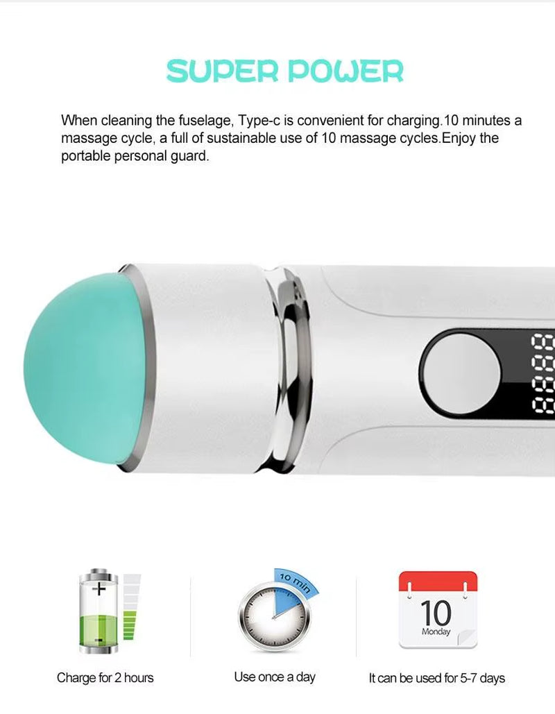 Silicone Pet Head Massage And Cleaning Brush