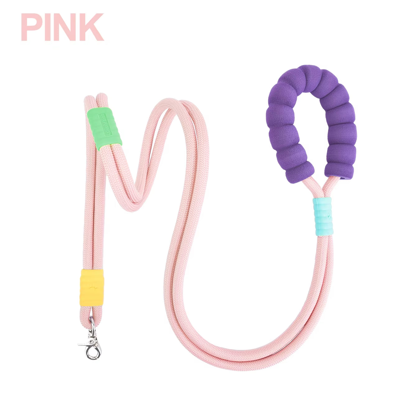 Double Marshmallow Pet Dog Crossbody Leash