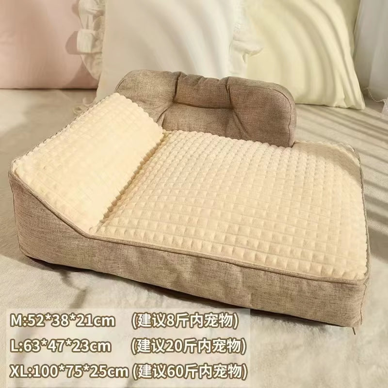 Dog Sofa Large Comfort Autumn and Winter Dog Golden Retriever Big Deep Sleep Cat Kennel Pet Kennel
