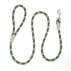 Premium Braided Nylon Rope Dog Leash and Collar Set - Heavy-Duty Adjustable Climbing Rope Pet Lead with Quick-Release Safety Buckle for Small, Medium, and Large Dogs