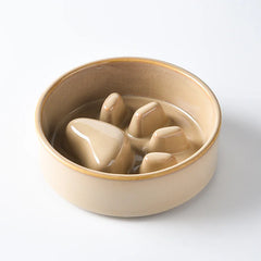 Premium Ceramic Slow Feeder Bowl for Dogs & Cats | Pawzation