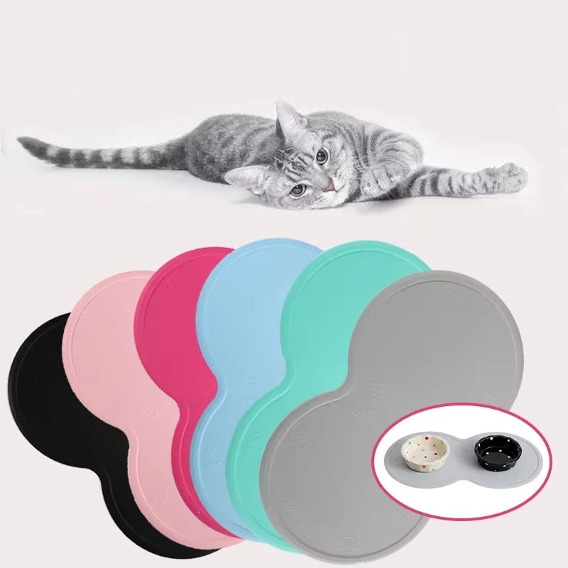Pet Feeding Mats - Bowl Shaped