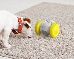 Interactive Cat & Dog Puzzle Toy - Robot Slow Feeder & IQ Treat Dispenser