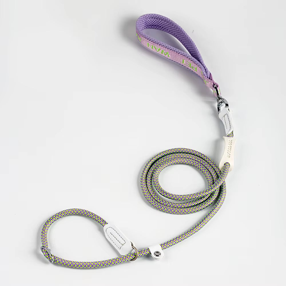 P Chain Pet Dog Rope Leash Outdoor Walking Training Lead for Small Medium Dogs