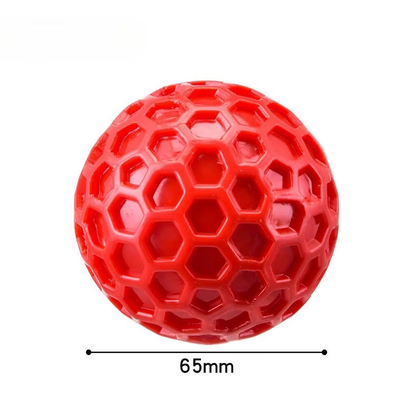 Squeaky Dog Balls Indestructible Toy For Aggressive Chewers - Interactive Toy